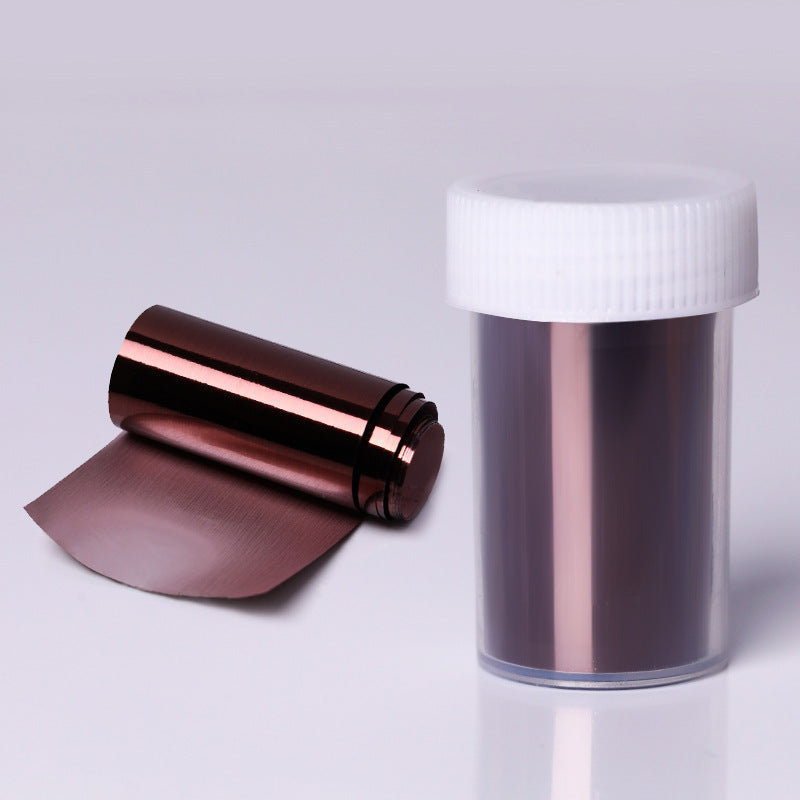 Nail Star paper rose gold transfer sticker-4